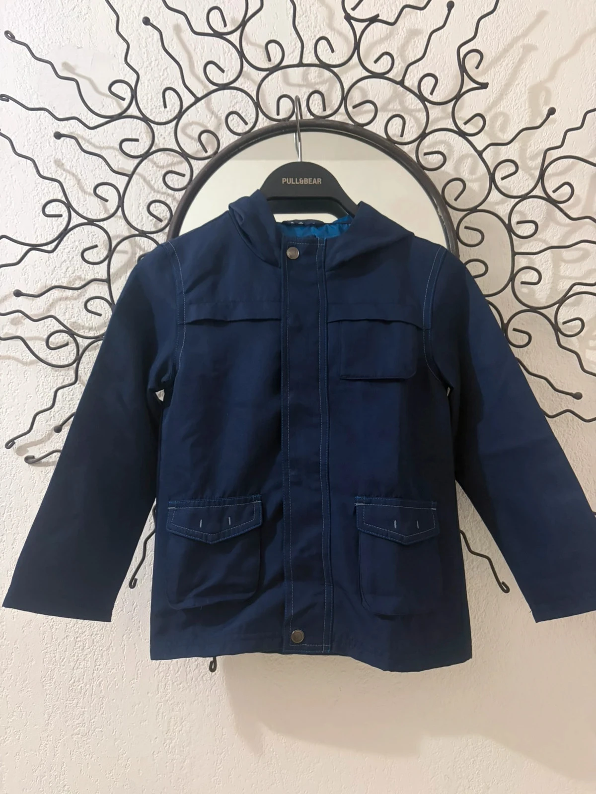 Waterdichte Blauwe Lupilu Klassieke Regenjas – Zeemanstijl & Bescherming – Maat 5-6 Jaar (116 cm) – photo 2